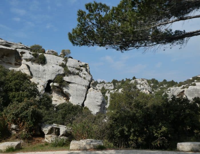 Blick auf die Felsen 1